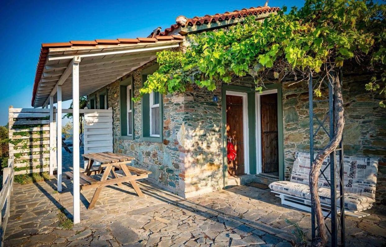 Toumba Eco Farm Guesthouses Plomari Exterior photo